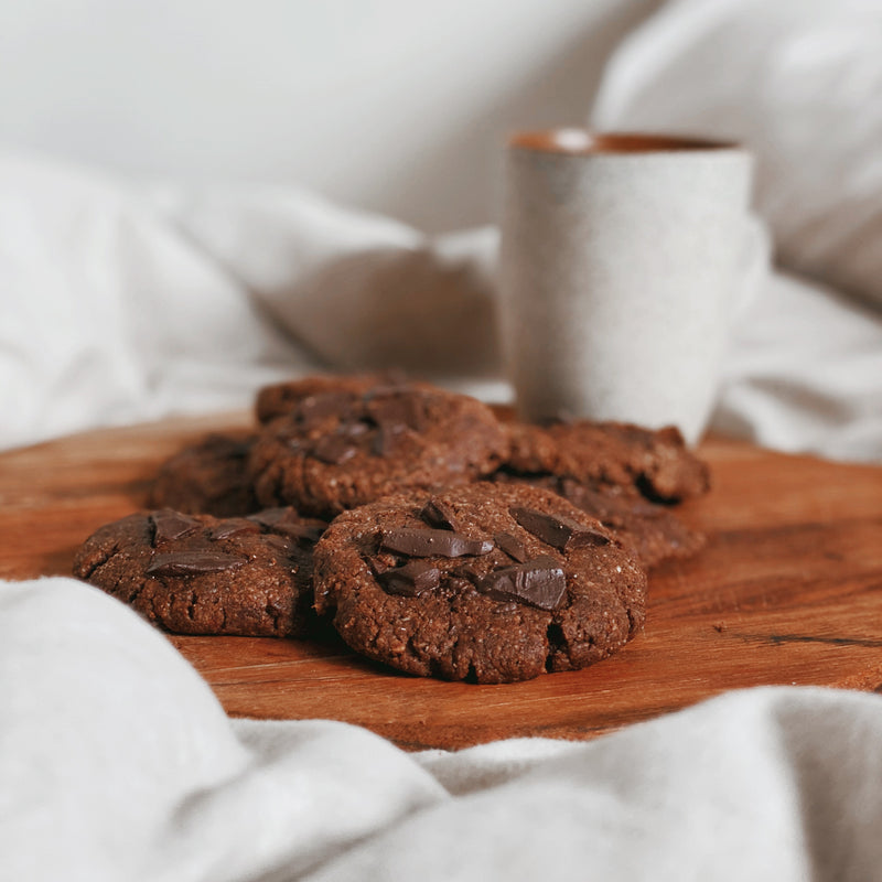 Sacred Double Choc Cookies