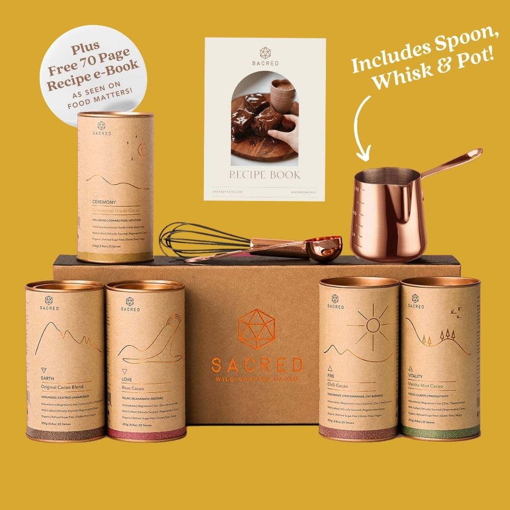 Sacred Cacao Bundle + Ultimate Cacao Kit